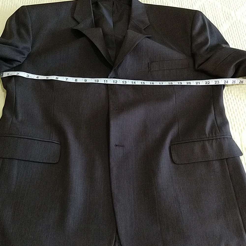 Vintage J. Ferrar Suit Dark Brown 44S